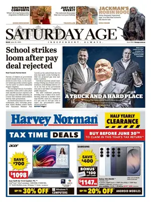 Prima Pagina "The Age"