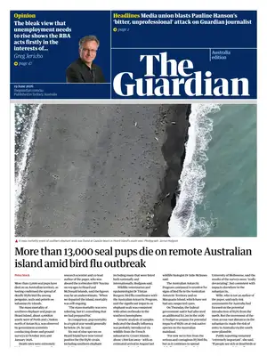 Prima Pagina "The Guardian Australia"