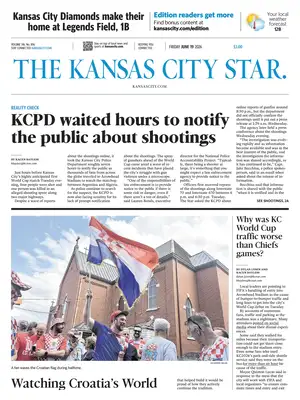 Prima Pagina "The Kansas City Star"