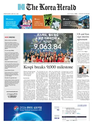 Prima Pagina "The Korea Herald"