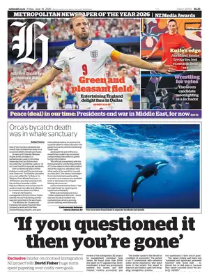 Prima Pagina "The New Zealand Herald"