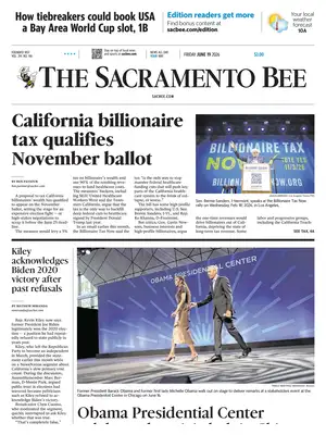 Prima Pagina "The Sacramento Bee"