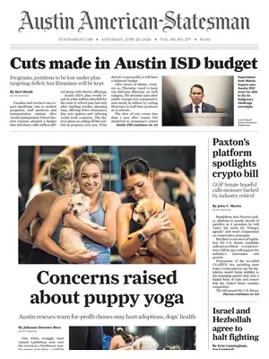 Prima Pagina "Austin American-Statesman"