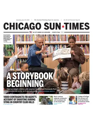 Prima Pagina "Chicago Sun-Times"