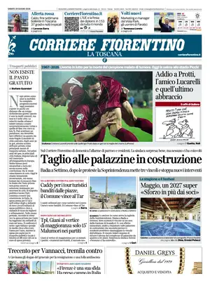 Prima Pagina "Corriere Fiorentino"