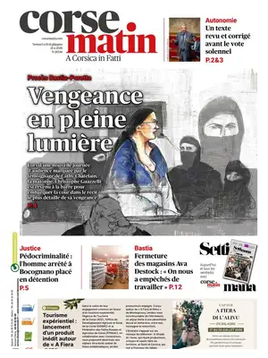 Prima Pagina "Corse-Matin"