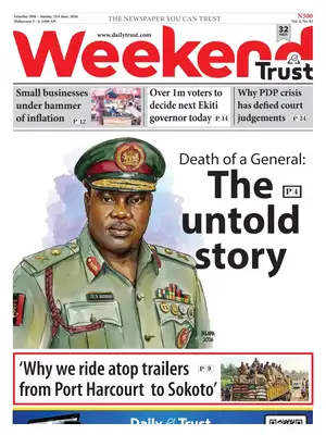 Prima Pagina "Daily Trust"