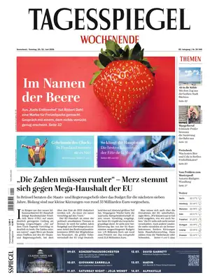 Prima Pagina "Der Tagesspiegel"