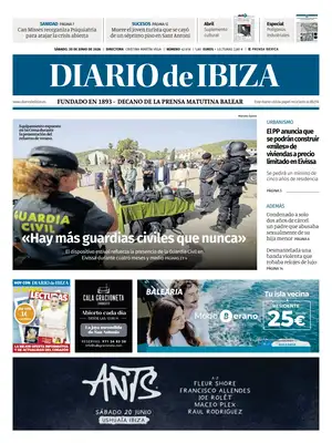 Prima Pagina "Diario de Ibiza"