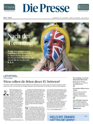 Prima Pagina "Die Presse"