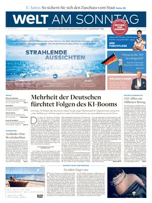 Prima Pagina "Die Welt"