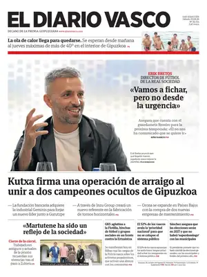 Prima Pagina "El Diario Vasco"