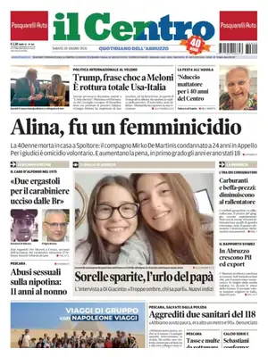 Prima Pagina "Il Centro | Pescara"