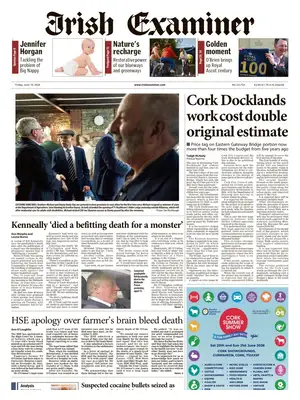 Prima Pagina "Irish Examiner"