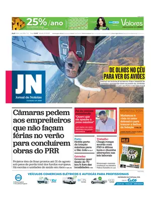 Prima Pagina "Jornal de Notícias"