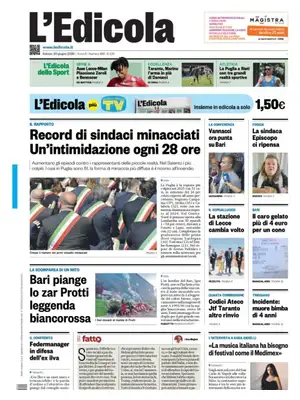 Prima Pagina "L'Edicola | Bari"