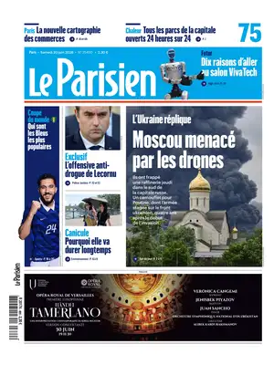Prima Pagina "Le Parisien"