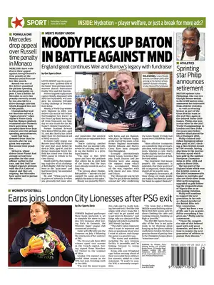 Prima Pagina "Morning Star Sport"