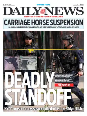 Prima Pagina "NY Daily News"