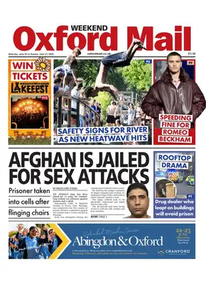 Prima Pagina "Oxford Mail"