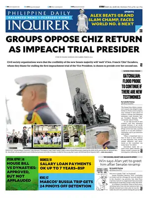 Prima Pagina "Philippine Daily Inquirer"