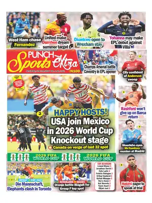 Prima Pagina "Punch Sports Extra"