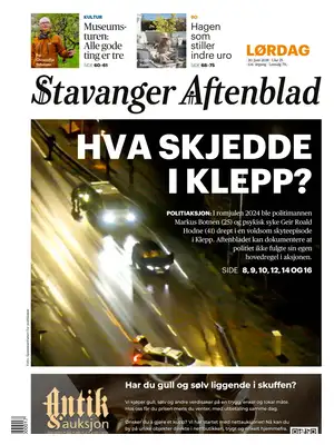 Prima Pagina "Stavanger Aftenblad"