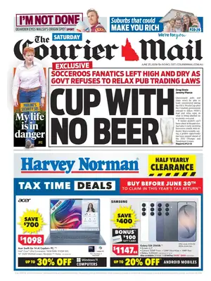 Prima Pagina "The Courier-Mail"
