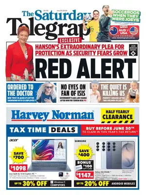 Prima Pagina "The Daily Telegraph | Sydney"
