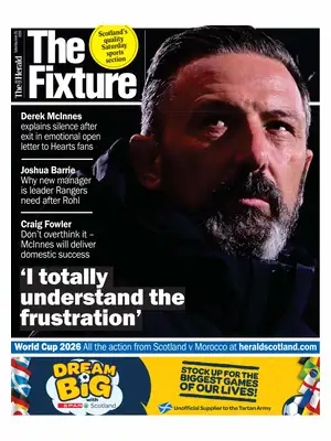 Prima Pagina "The Herald SPORT | Scotland"