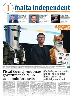 Prima Pagina "The Malta Independent"