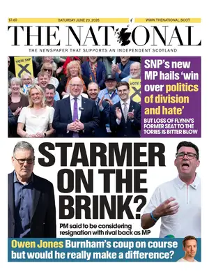 Prima Pagina "The National | Scotland"