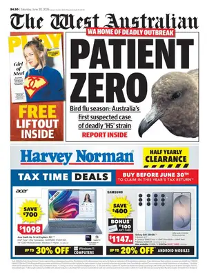 Prima Pagina "The West Australian"