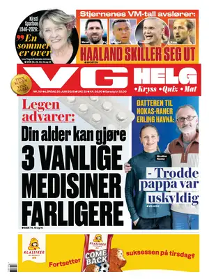Prima Pagina "Verdens Gang | VG"